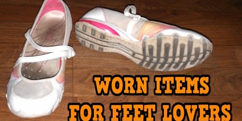 0-WORN ITEMS FOR FOOT FETISH LOVERS